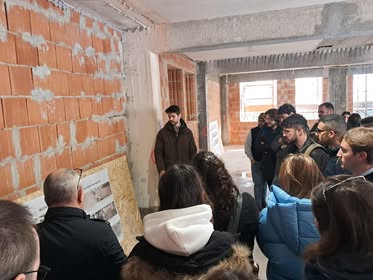 Visita-studio degli studenti di Ingegneria della Federico II di Napoli ai cantieri della ricostruzione (4)
