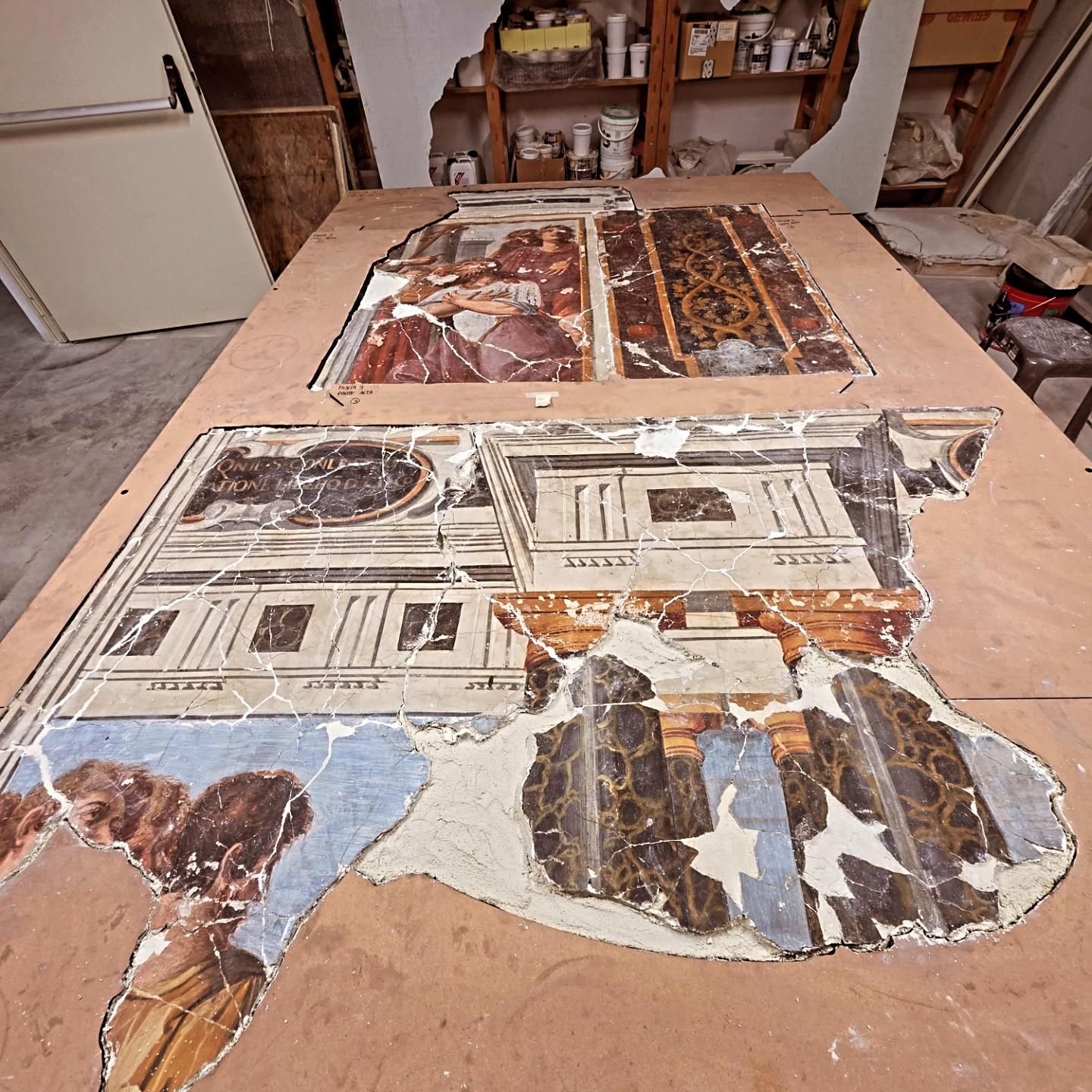 Pannello B32 affresco