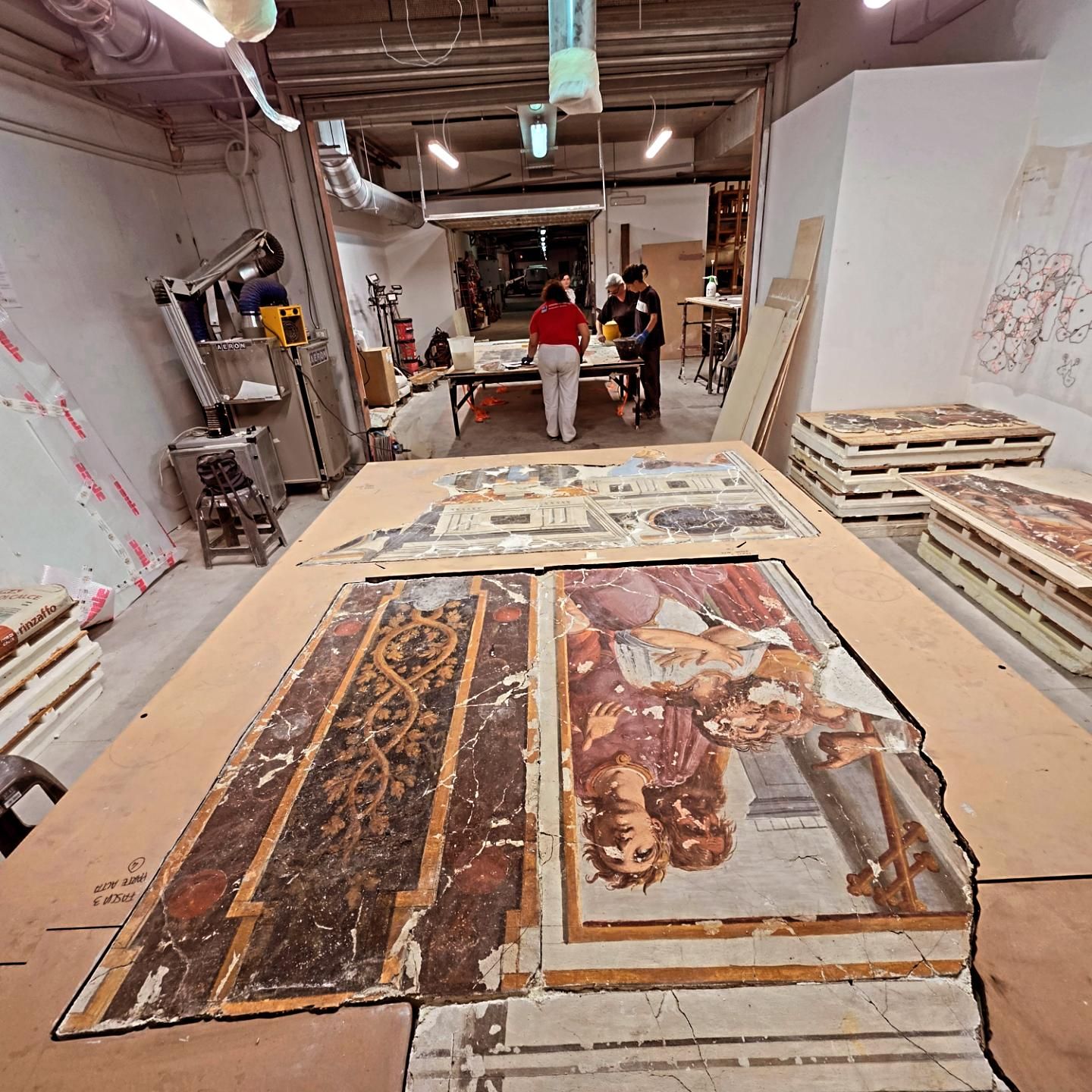 Laboratorio tavolo di lavoro
